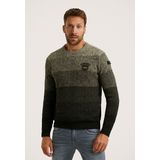 PME Legend Heren trui groen (Maat: S) - Halslijn: Ronde hals,