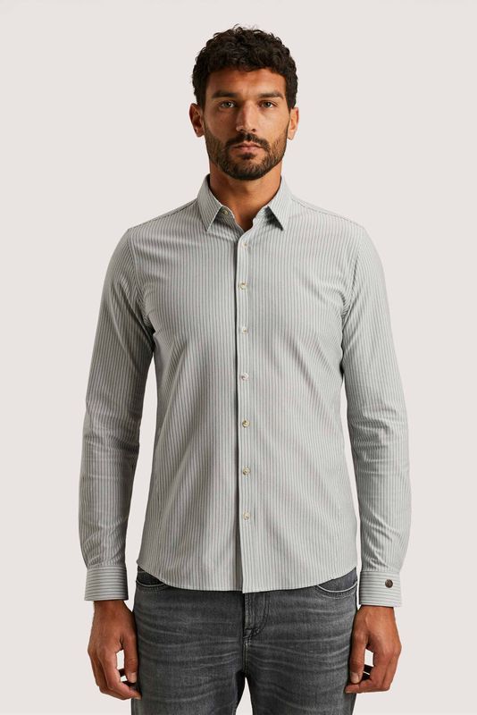 Cast Iron Overhemd lange mouw CSI2511279 Licht grijs