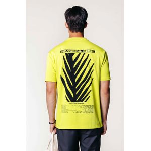 Colourful Rebel Palm Tree Basic T-shirt