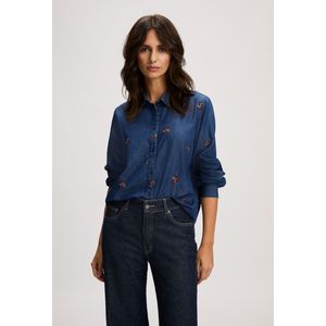 Madness - Maylin Blouse - Rinsed - Denim