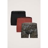 Silvercreek - 3-pack Boxershorts - Zwart