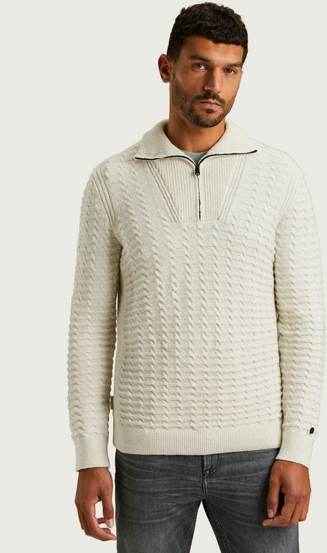 Cast Iron Half Zip Trui