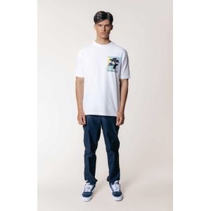 Colourful Rebel Birds Frame Basic T-shirt