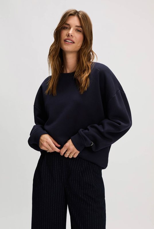 Silvercreek - Sandrine Sweater - Blauw Navy