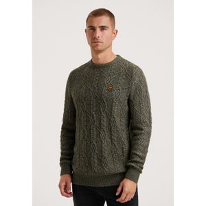 PME Legend Trui Met Kabelpatroon