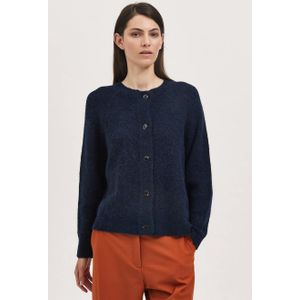 Selected Lulu Cardigan Blauw Vrouw