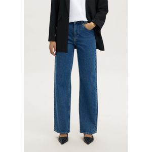 Selected Femme - Wide Leg Jeans - Hoge Taille - 5-Pocketmodel