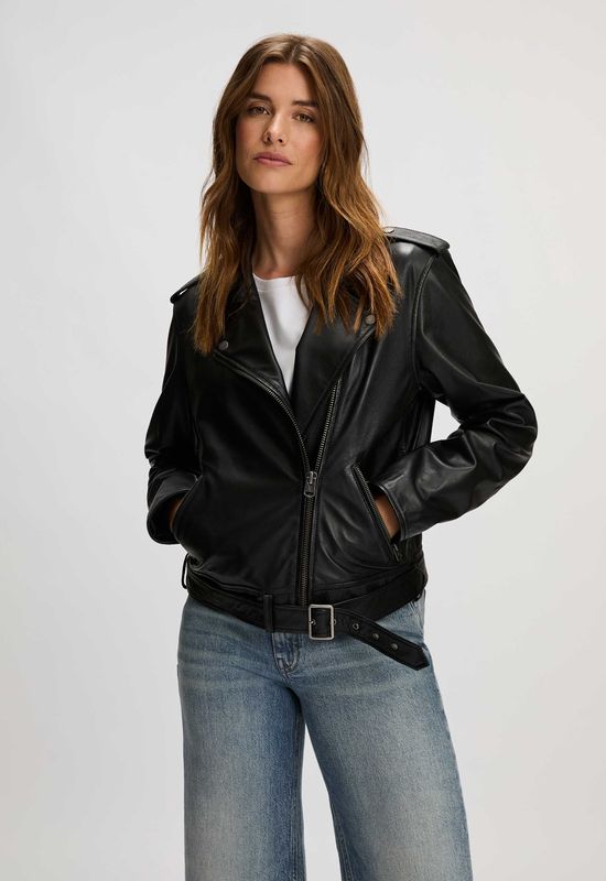 Silvercreek - Tansu - Biker Jas - PU Leer