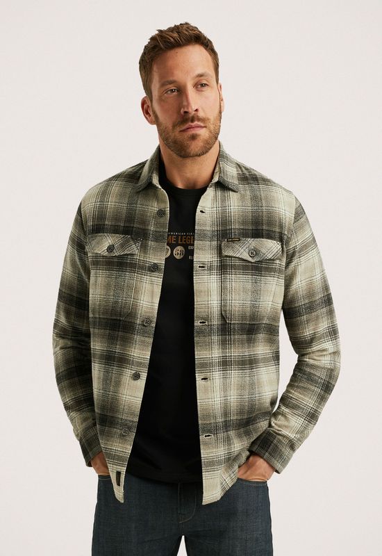 PME Legend - Shirt Jacket - Ruitpatroon - 100% Katoen