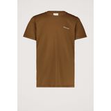 Silvercreek - Logo Mountain T-shirt - Bruin - Regular Fit