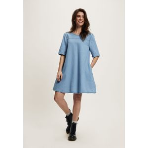 Tommy Jeans Chambray A-line Jurk