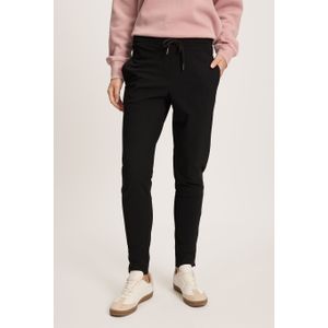 Silvercreek - Femme Broek - Zwart - Travel Kwaliteit - Elastieken Tailleband