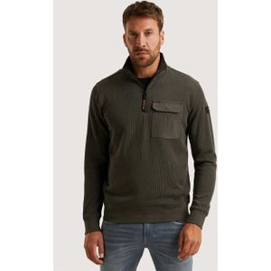 PME Legend Half Zip Collar Sweater