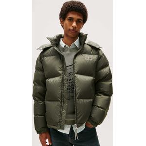 Tommy Jeans - Alaska Down Puffer - Winterjas - Waterafstotend - Met Afneembare Capuchon