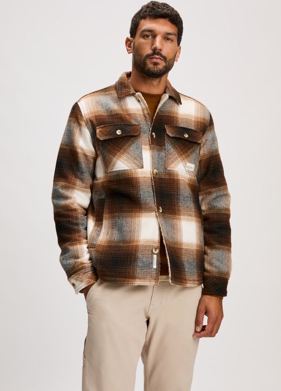 Silvercreek - Off Peak Overhemd - Bruin