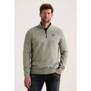 PME Legend Half Zip Collar Cotton Mouline