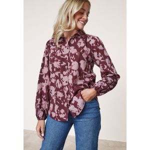 Sisters Point - 18817 Ebby Shirt - Met Knoopsluiting - All-over Print