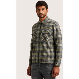 Cast Iron Mouline Check Overshirt