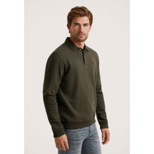 PME Legend Heren trui groen (Maat: S) - Halslijn: Ronde hals,