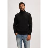 Silvercreek - Logo Halfzip Sweater - Zwart
