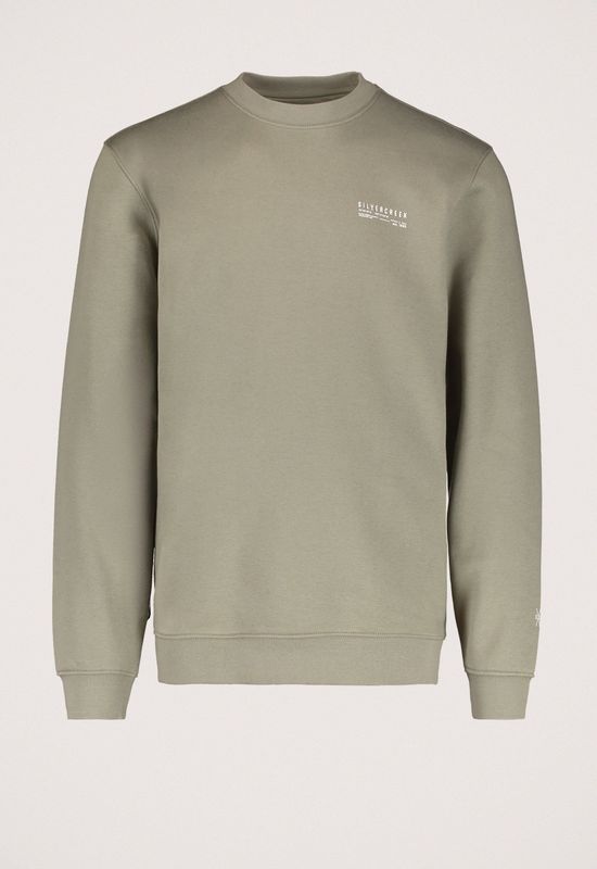 Silvercreek - Logo Crew Sweater - Heavy Brushed - Ronde Hals