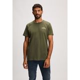 Silvercreek - Field T-shirt - Regular Pasvorm - Ronde Hals - Korte Mouwen