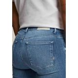 Silvercreek - Cassy Mid Waist Skinny Jeans - Denim - Medium Stonewash