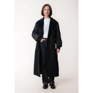 Colourful Rebel - WO117060 - Jas - Lange Jas - Wolblend