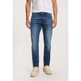 Silvercreek - Porter Slim Tapered Jeans - Denim Dark Stonewash