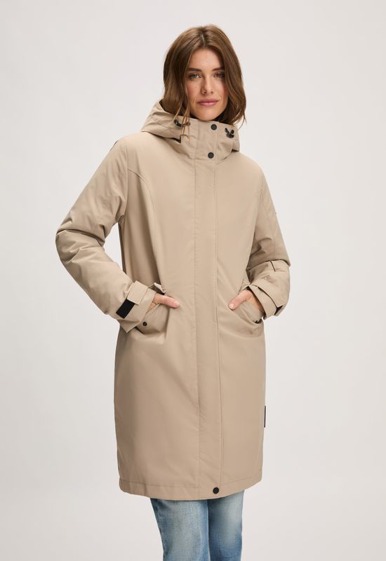 Silvercreek - Hike Parka - Beige Sand - 3-in-1 Jas - Waterdicht