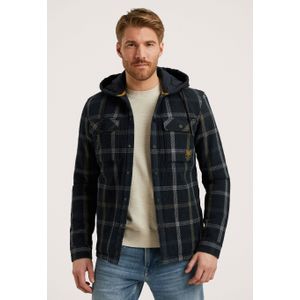 PME Legend - Shirt Jacket - Gevoerd - Katoenen Flanel - Met Capuchon