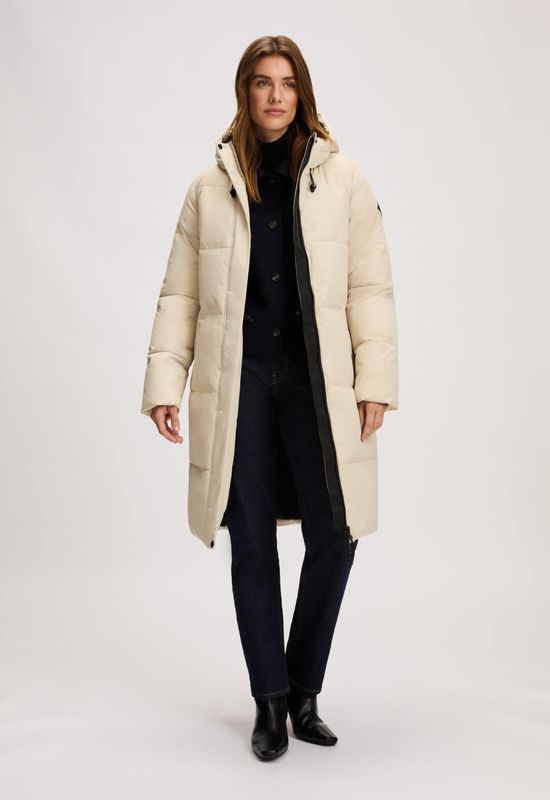 Silvercreek - Base Puffer Jas - Beige Sand - Winterjas