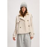 Silvercreek - Raven - Trenchcoat - Korte - Wolmix