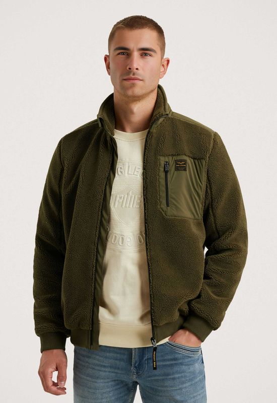 PME Legend - PSW2510478 - Sherpa Zip Jacket - Winterjas