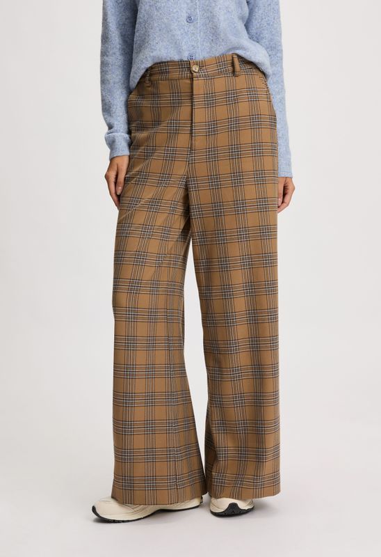 Madness - Mullins Pantalon - Beige - Rechte Fit