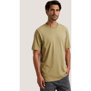 Cast Iron Heren t-shirt groen (Maat: S) - Halslijn: Ronde hals,