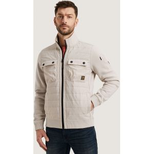 PME Legend Mixed Padded Zip Sweatvest