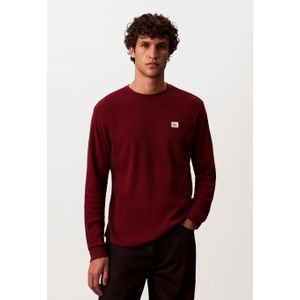 Calvin Klein Waffle badge crew tee