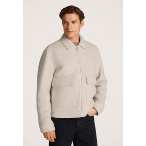 Calvin Klein Textured Wool Jas