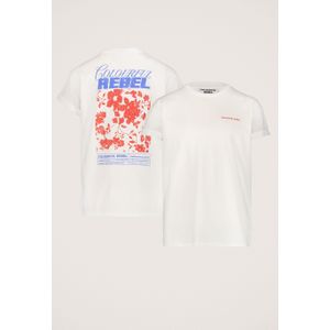Colourful Rebel Flower Boxy T-shirt