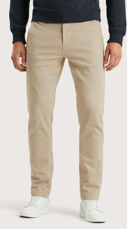 Cast Iron CHINO SLUB STRETCH heren broek beige (Maat: 28-32)