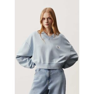 Calvin Klein Woven Label V-neck Sweater