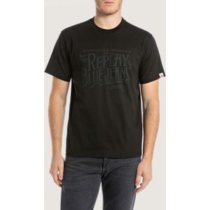 Replay Print T-shirt