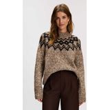 Silvercreek - Phileine - Trui - Beige