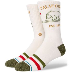 Stance casual infiknit sokken california republic 2 wit unisex