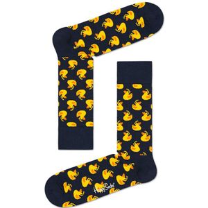 Happy Socks sokken rubber duck blauw unisex