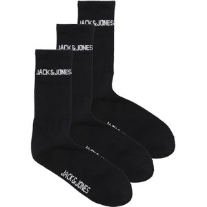 Jack & Jones 3-pack sokken melvin tennis zwart heren