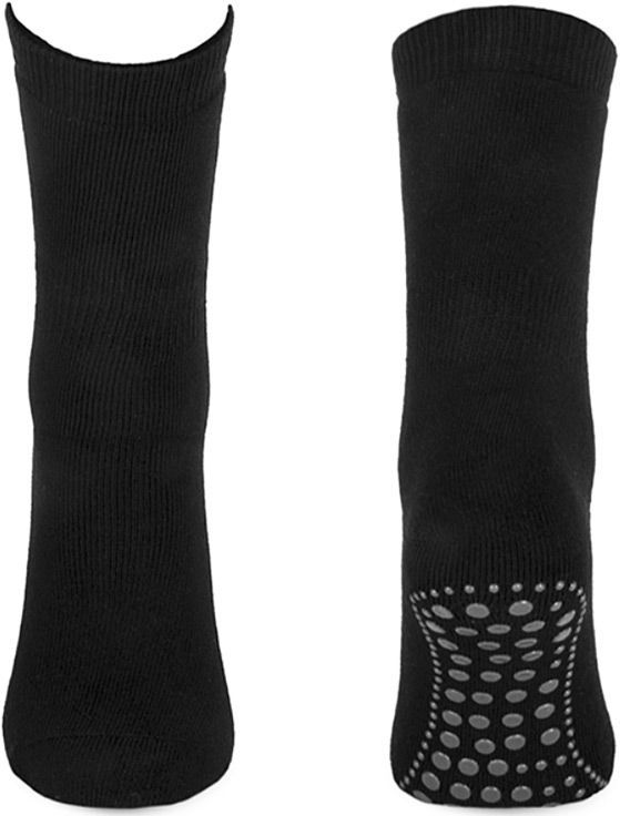 Basset homepads huissokken basic zwart unisex