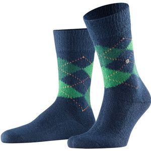Burlington preston sokken blauw 6187 heren
