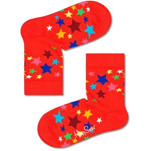 Happy Socks sokken kids stars rood unisex